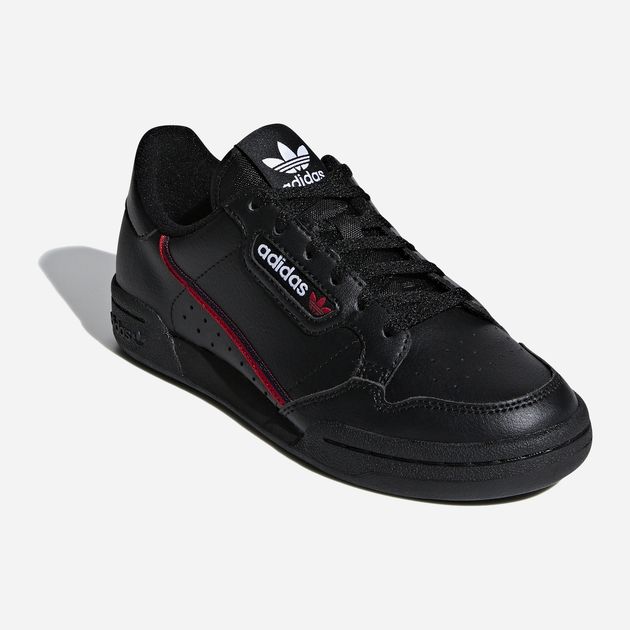 Підліткові шкіряні кеди для хлопчика adidas Originals Continental 80 J F99786 37.5 Чорні (4060516154204) - зображення 5