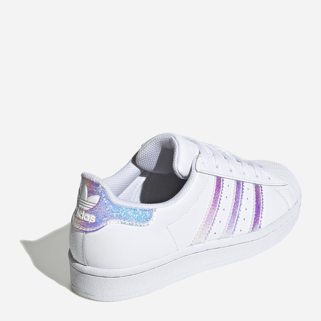 Sneakersy dziecięce dla dziewczynki adidas Originals Superstar J FV3139 38 (5UK) Białe (4062056493393) - obraz 4