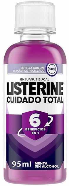 Еліксир для порожнини рота Listerine Total Care Enjuague Bucal 95 мл (3574661647593) - зображення 1