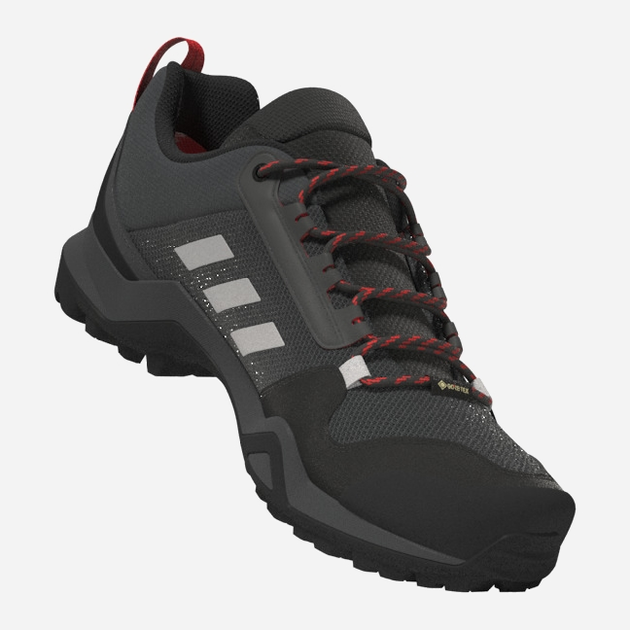 Buty trekkingowe męskie z membraną adidas Terrex AX3 GTX FX4568 44 (UK 9.5) Czarne z czerwonym (4064036564352) - obraz 7
