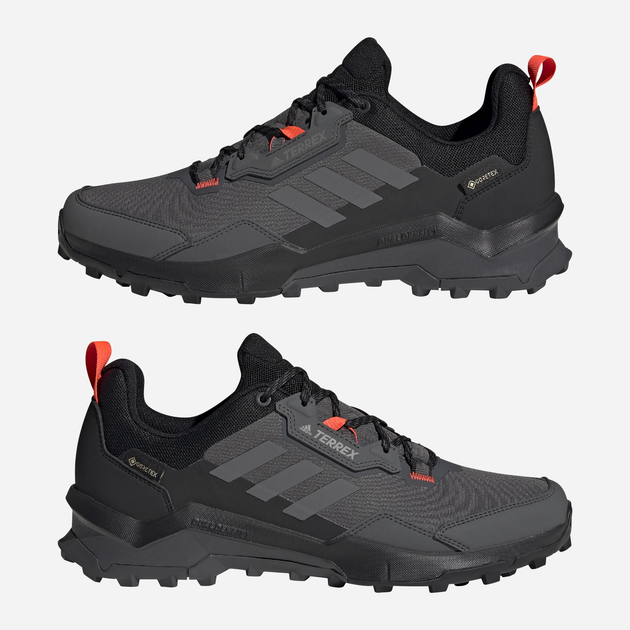 Buty turystyczne męskie z membraną adidas Terrex AX4 GTX FZ3285 45.5 (UK 10.5) Szare (4064036035968) - obraz 19