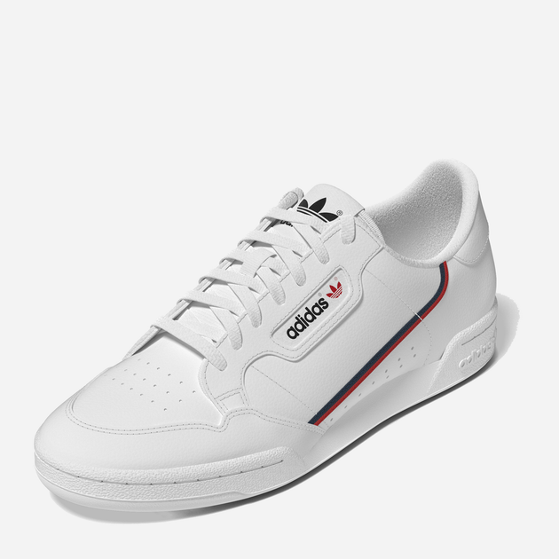 Sneakersy męskie do kostki adidas Originals Continental 80 G27706 43 (UK 10) Białe (4060516415985) - obraz 4