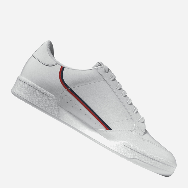 Sneakersy męskie do kostki adidas Originals Continental 80 G27706 43 (UK 10) Białe (4060516415985) - obraz 8