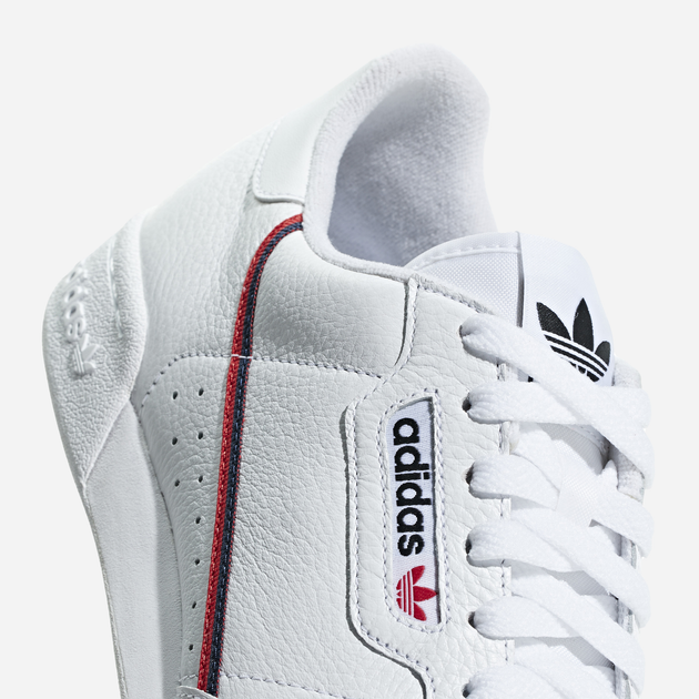 Sneakersy męskie do kostki adidas Originals Continental 80 G27706 43 (UK 10) Białe (4060516415985) - obraz 15