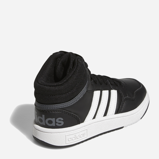 Trzewiki młodzieżowe chłopięce adidas Hoops Mid 3.0 K GW0402 38 (5UK) Czarne (4065418332538) - obraz 13
