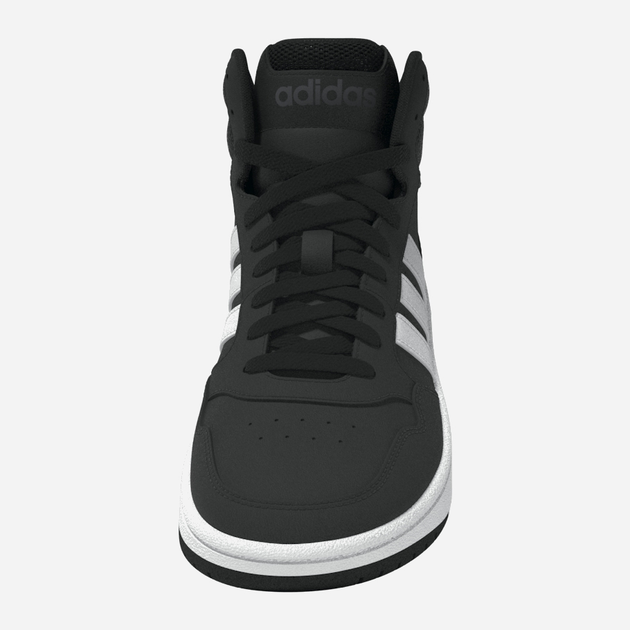 Підліткові черевики для хлопчика adidas Hoops Mid 3.0 K GW0402 38.5 (5.5UK) Чорні (4065418332484) - зображення 5