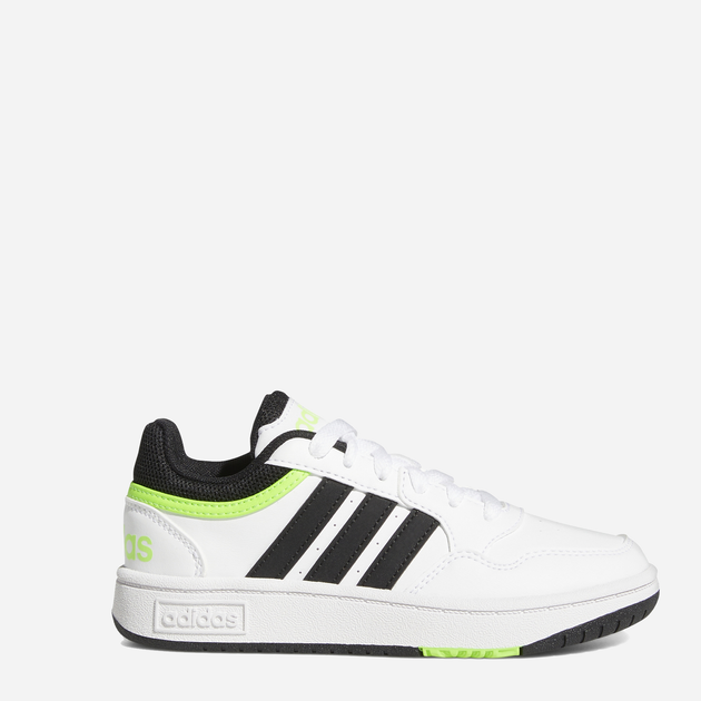 Підліткові кросівки для хлопчика Adidas Hoops 3.0 K GW0428 37 (4.5UK) Білі (4065418374712) - зображення 1