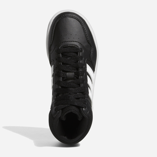 Підліткові черевики для хлопчика adidas Hoops Mid 3.0 K GW0402 39 (UK 6.5) Чорні (4065418336246) - зображення 16