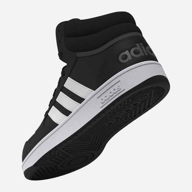 Trzewiki męskie adidas Hoops 3.0 Mid GW3020 45.5 (UK 10.5) Czarne (4065418428538) - obraz 11