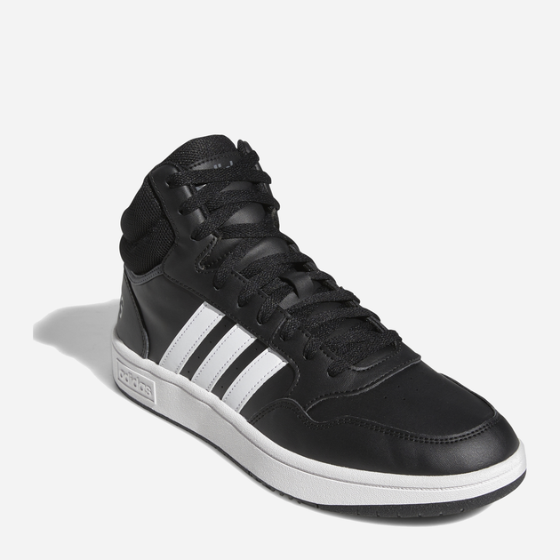 Trzewiki męskie adidas Hoops 3.0 Mid GW3020 45.5 (UK 10.5) Czarne (4065418428538) - obraz 15