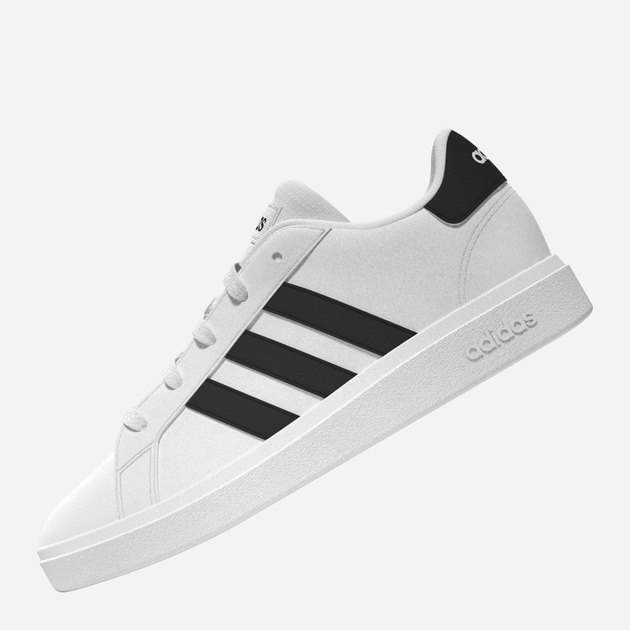 Підліткові кеди для хлопчика adidas Grand Court 2.0 K GW6511 37 (4.5UK) Білі (4065427859392) - зображення 6
