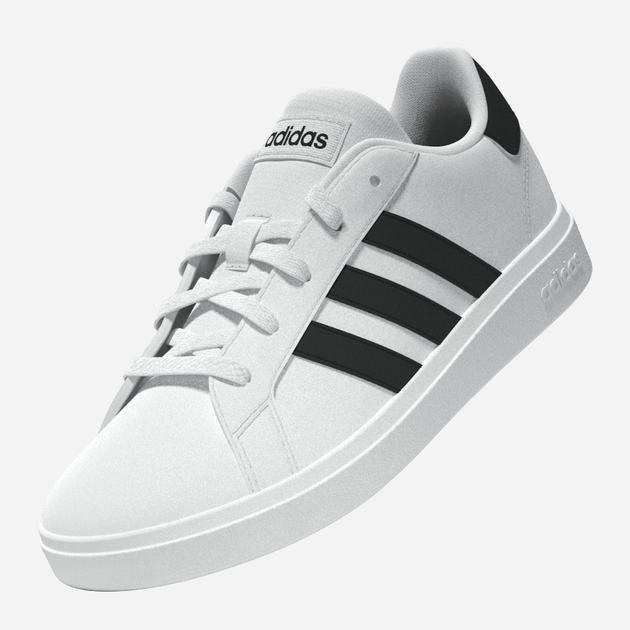 Підліткові кеди для хлопчика adidas Grand Court 2.0 K GW6511 37 (4.5UK) Білі (4065427859392) - зображення 7