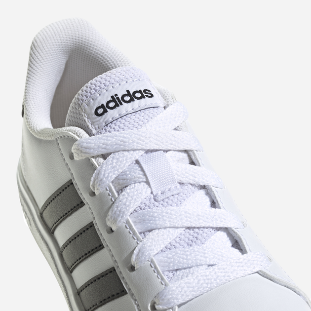Підліткові кеди для хлопчика adidas Grand Court 2.0 K GW6511 36.5 (4UK) Білі (4065427859378) - зображення 17