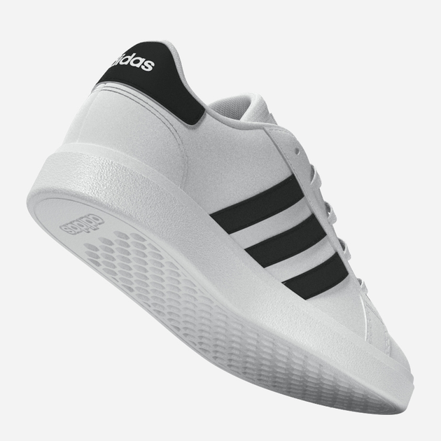 Підліткові кеди для хлопчика adidas Grand Court 2.0 K GW6511 39 (UK6) Білі (4065427859415) - зображення 11