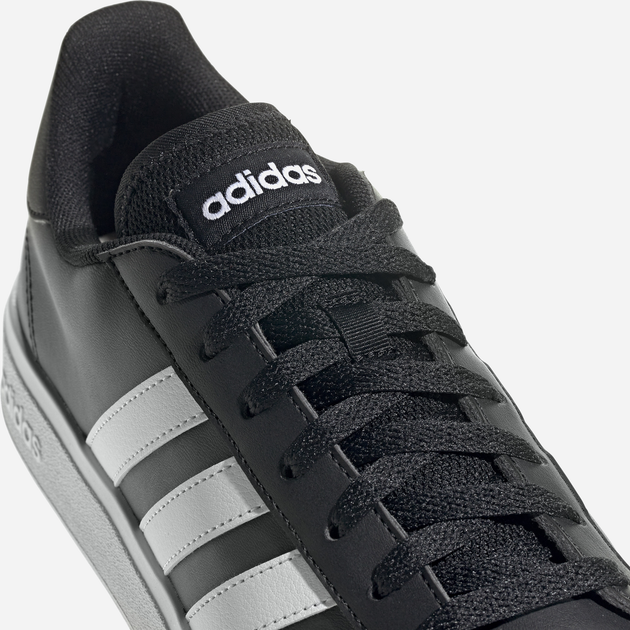 Sneakersy męskie do kostki adidas Grand Court Base 2.0 GW9251 46 (UK 11) Czarne (4065426721140) - obraz 15