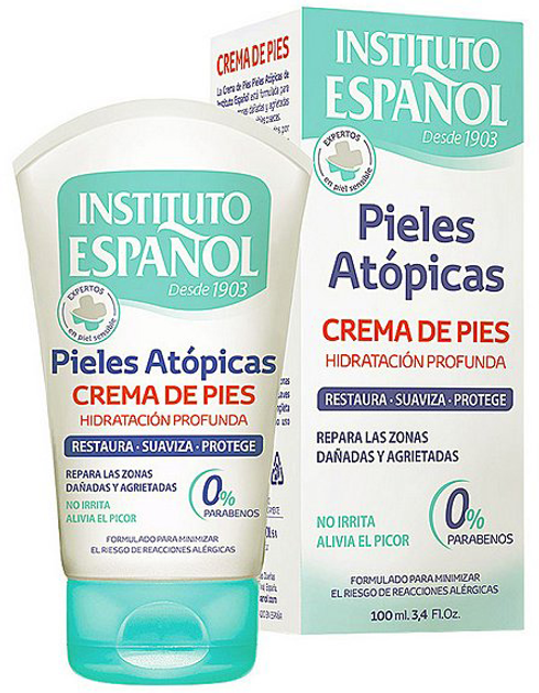 Крем для ніг Instituto Espanol Atopic Skin Foot Cream 100 мл (8411047108772) - зображення 1