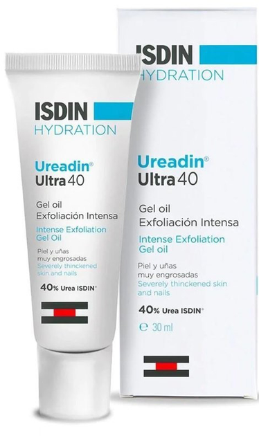 Intensywnie złuszczający żelowy olejek do stóp Isdin Ureadin Ultra40 Intense Exfoliation Gel Oil 30 ml (8470001532411) - obraz 1