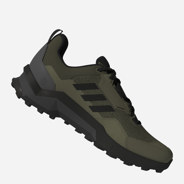 Чоловічі кросівки для туризму adidas Terrex Ax4 GY5077 44.5 (10UK) 28.5 см Оливкові (4062064370693) - зображення 8