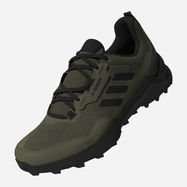 Buty turystyczne męskie adidas Terrex Ax4 GY5077 45 (10.5UK) 29 cm Oliwkowe (4062064370648) - obraz 5