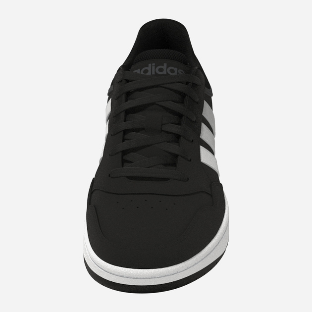 Чоловічі кеди низькі adidas Hoops 3.0 GY5432 43.5 (UK 9) Чорні (4065418286312) - зображення 4