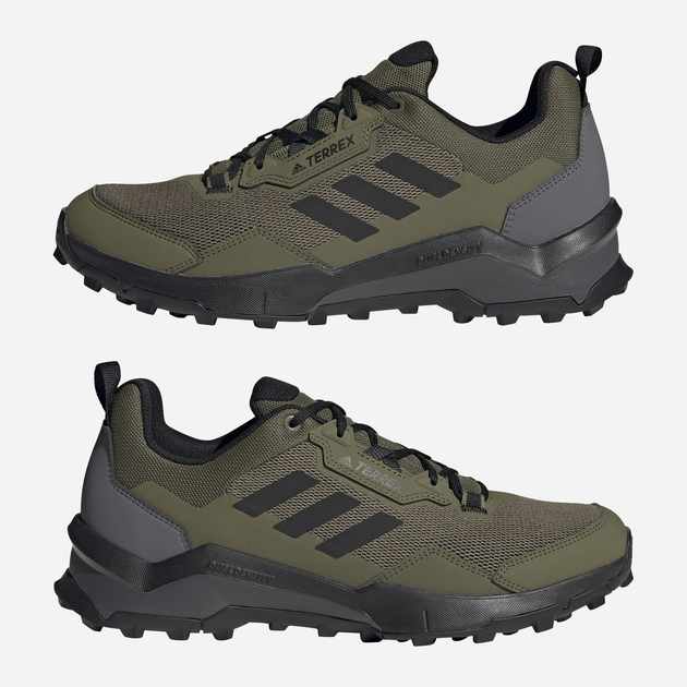 Чоловічі кросівки для туризму adidas Terrex Ax4 GY5077 44.5 (10UK) 28.5 см Оливкові (4062064370693) - зображення 19
