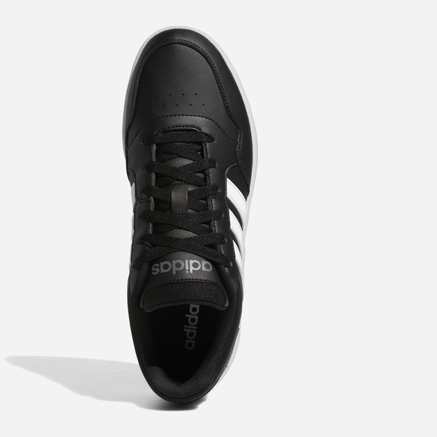 Sneakersy męskie do kostki adidas Hoops 3.0 GY5432 42 (UK 8) Czarne (4065418286367) - obraz 10