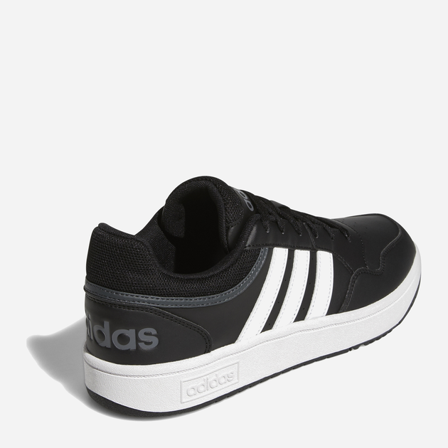Чоловічі кеди низькі adidas Hoops 3.0 GY5432 43.5 (UK 9) Чорні (4065418286312) - зображення 14