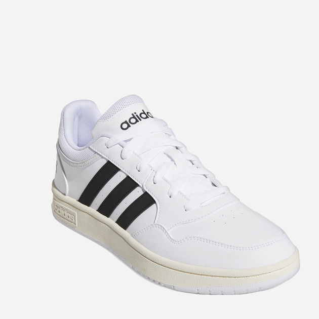 Чоловічі кеди низькі Adidas Hoops 3.0 GY5434 43 (UK 10) Білі (4065418290098) - зображення 2