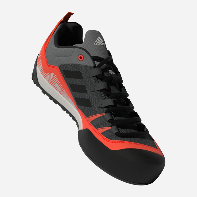 Чоловічі кросівки для туризму adidas Terrex Swift Solo 2 GZ0332 42 (UK 8) Сірі (4064055905020) - зображення 8