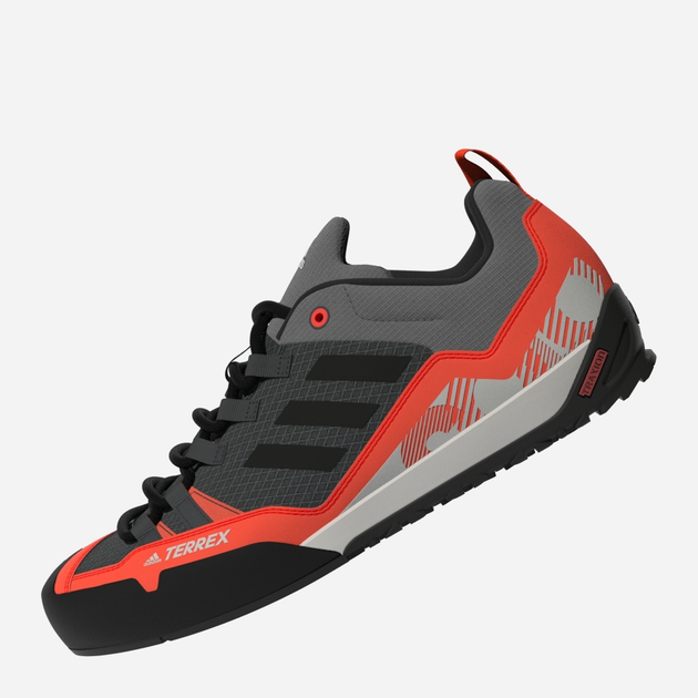 Buty turystyczne męskie adidas Terrex Swift Solo 2 GZ0332 47.5 (UK 12) Szare (4064055905143) - obraz 5