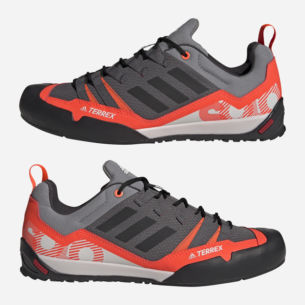 Buty turystyczne męskie adidas Terrex Swift Solo 2 GZ0332 47.5 (UK 12) Szare (4064055905143) - obraz 17
