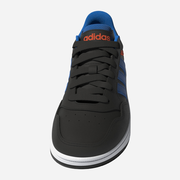 Підліткові кеди для хлопчика adidas Hoops 3.0 K GZ1937 36.5 Чорні (4065426079302) - зображення 6