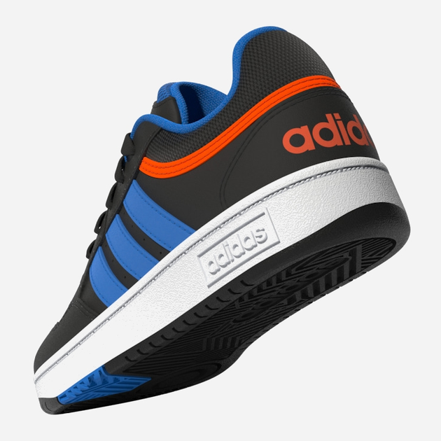 Підліткові кеди для хлопчика adidas Hoops 3.0 K GZ1937 37 Чорні (4065426079357) - зображення 11