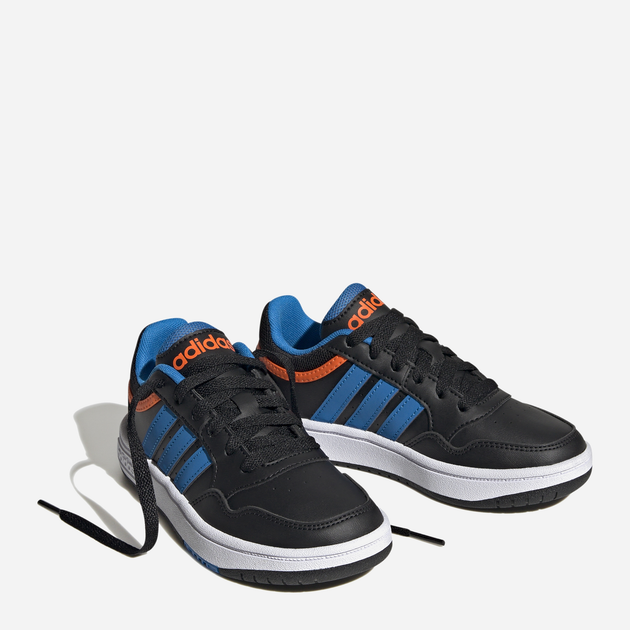 Підліткові кеди для хлопчика adidas Hoops 3.0 K GZ1937 36.5 Чорні (4065426079302) - зображення 15
