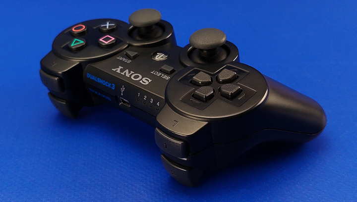 Набор Консоль Sony PlayStation 3 Super Slim Модифицированная 250GB Black + 5 Встроенных Игр Б/У + Геймпад Беспроводной DualShock 3 - изображение 6
