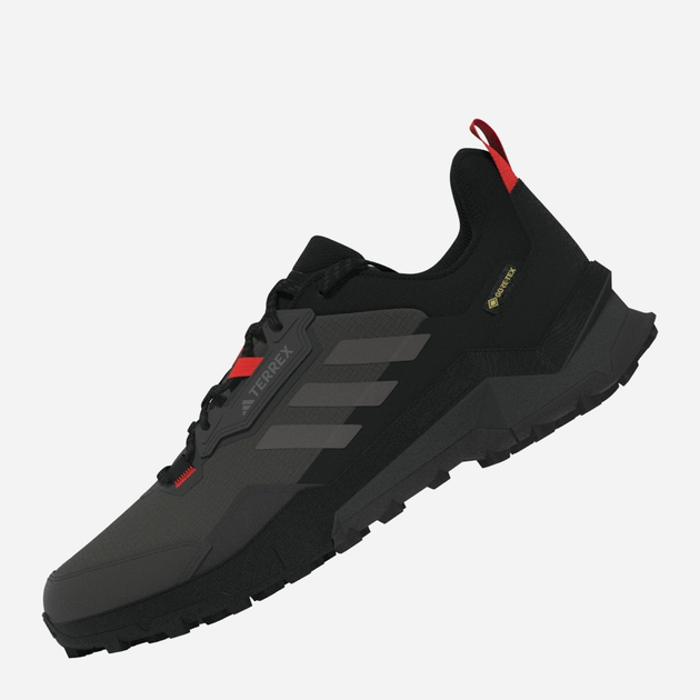 Buty turystyczne męskie z membraną adidas Terrex AX4 GTX HP7396 46 (UK 11) Szare (4066749803056) - obraz 4