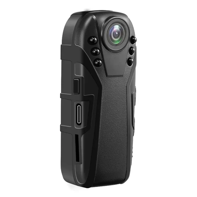 Видеорегистратор / мини камера BOBLOV L02, нагрудный + карта 32GB, черный (74728473) - изображение 3