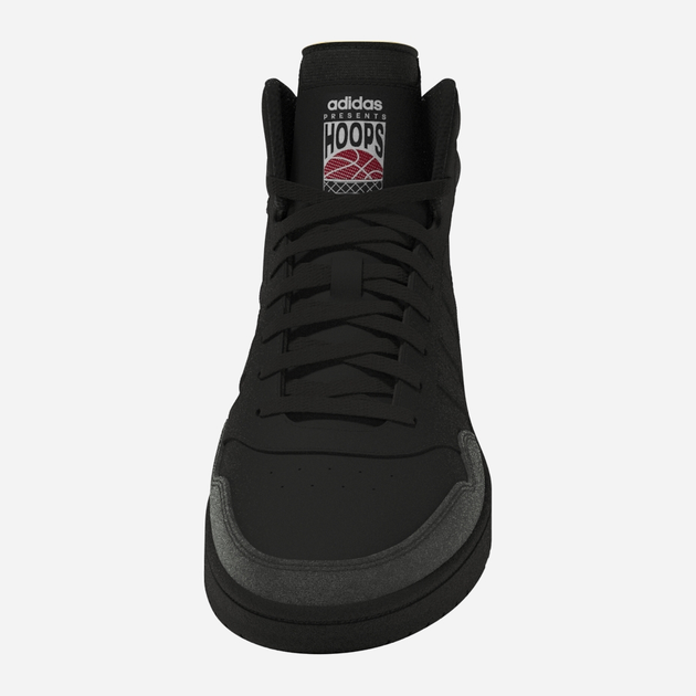 Чоловічі черевики високі adidas Hoops 3.0 Mid HP7939 41.5 (UK 7.5) Чорні (4066746031162) - зображення 5
