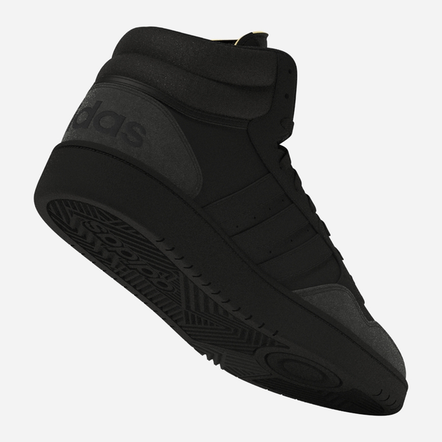 Чоловічі черевики високі adidas Hoops 3.0 Mid HP7939 42.5 (UK 8.5) Чорні (4066746031094) - зображення 8