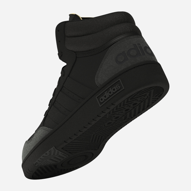 Чоловічі черевики високі adidas Hoops 3.0 Mid HP7939 42.5 (UK 8.5) Чорні (4066746031094) - зображення 10
