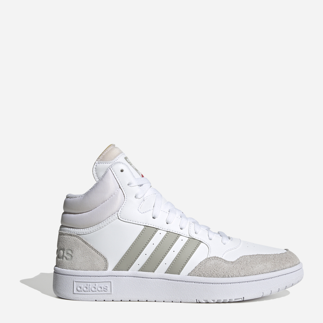 Чоловічі черевики високі Adidas Hoops 3.0 Mid HP7940 40.5 (UK 7) Бежеві (4066746034927) - зображення 1