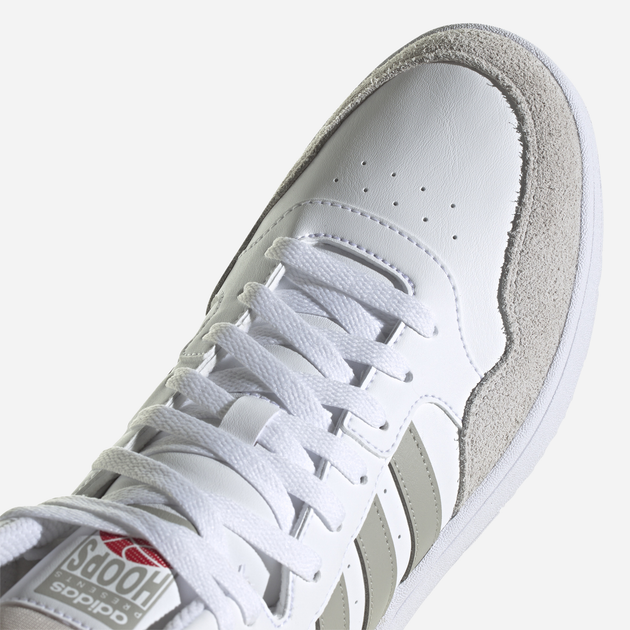 Trzewiki męskie adidas Hoops 3.0 Mid HP7940 42 (UK 8) Beżowe (4066746034811) - obraz 11