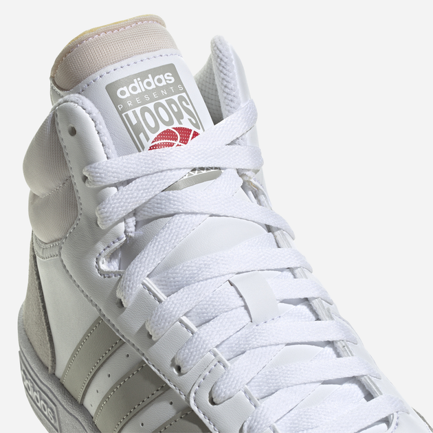 Trzewiki męskie adidas Hoops 3.0 Mid HP7940 42 (UK 8) Beżowe (4066746034811) - obraz 12