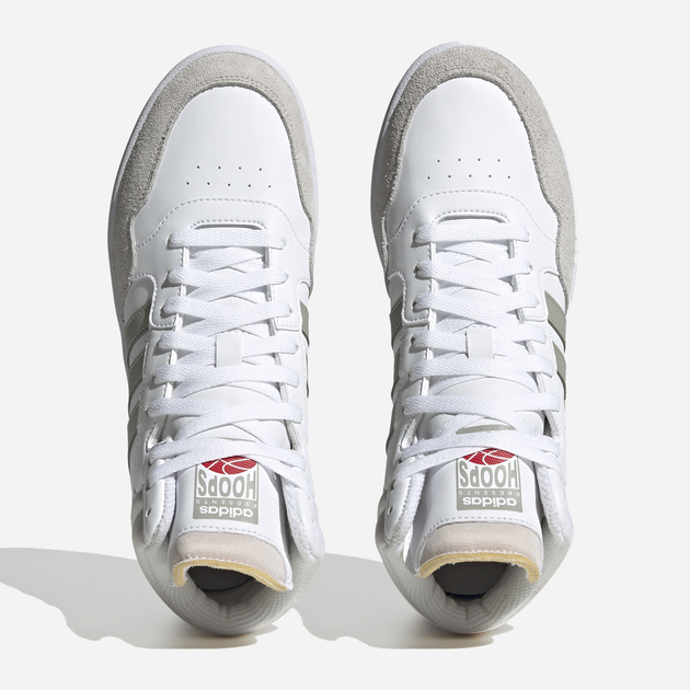 Trzewiki męskie adidas Hoops 3.0 Mid HP7940 42 (UK 8) Beżowe (4066746034811) - obraz 15