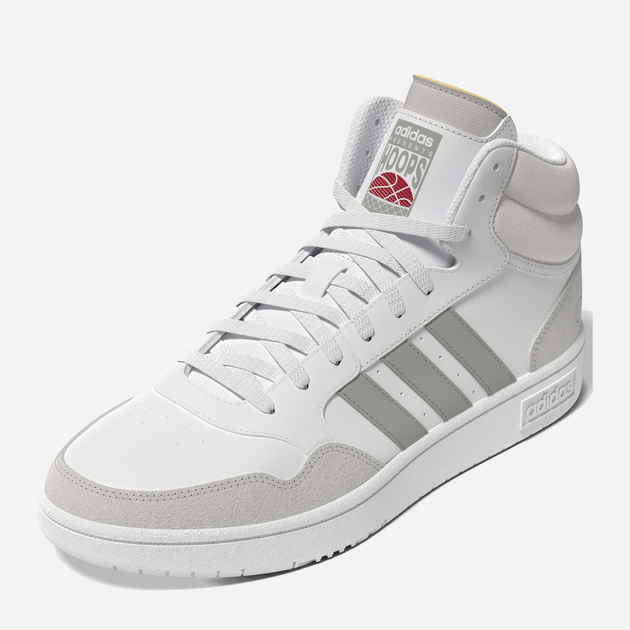 Trzewiki męskie adidas Hoops 3.0 Mid HP7940 45.5 (UK 10.5) Beżowe (4066746034866) - obraz 14