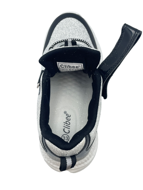 Кроссовки для девочек Clibee EC25252/37 Серый 37 - изображение 5