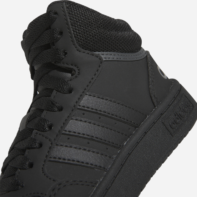 Trzewiki młodzieżowe chłopięce adidas Hoops 3.0 Mid K HR0228 40 Czarne (4065415596438) - obraz 17