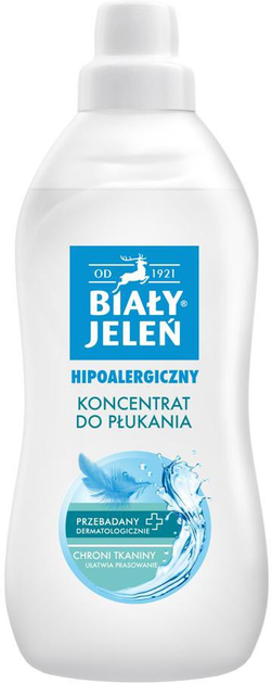 Koncentrat do płukania Biały Jeleń hipoalergiczny 1000 ml (5900133010783) - obraz 1