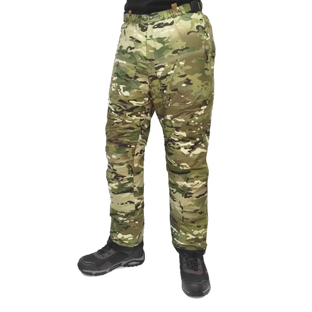 Мужские зимние утепленные штаны ECWCS Level 7 Мультикам XL (Kali) - изображение 2