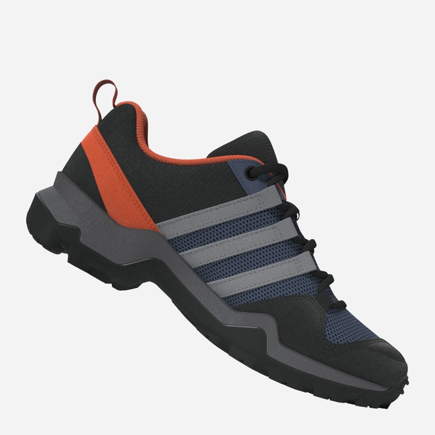 Buty sportowe chłopięce adidas Terrex AX2R K IF5702 38 (5UK) Czarne z niebieskim i pomarańczowym (4066761665373) - obraz 8